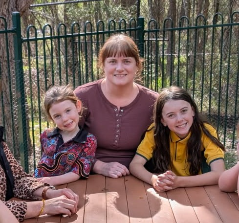 teacher with students